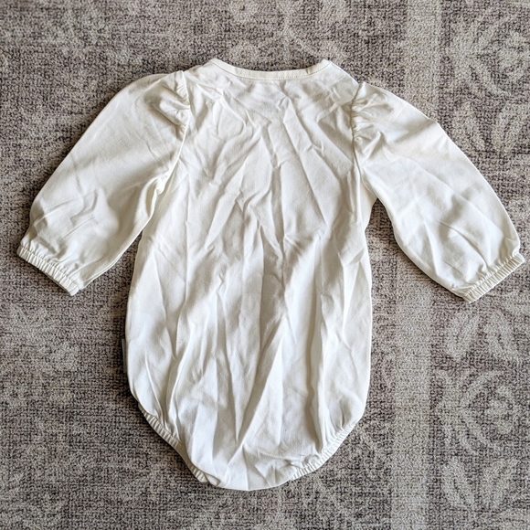 Bundle European Organic Cotton Bodysuits Animal Print Fox Rabbit Hedgehog Pigeon - Picture 11 of 13